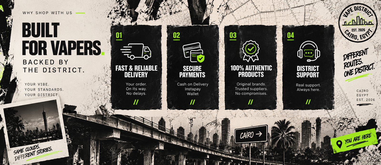 Why Shop With Us - Vape District